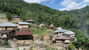 A small hillside village east of Moni in central Flores
