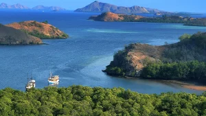 Morning light over the hills of Rinca Island, Komodo National Park