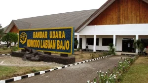 The terminal building of Komodo Airport in Labuan Bajo, Flores