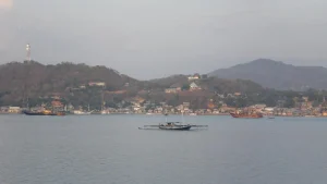 Labuan Bajo seen on arrival, Flores